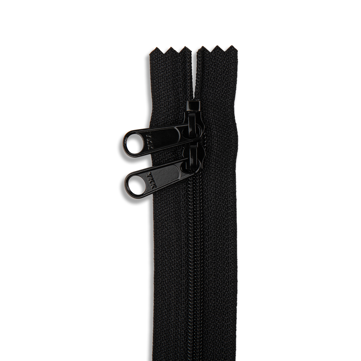 YKK #3 Coil Zipper, 7 inch length, Black 580 (100 Pack)