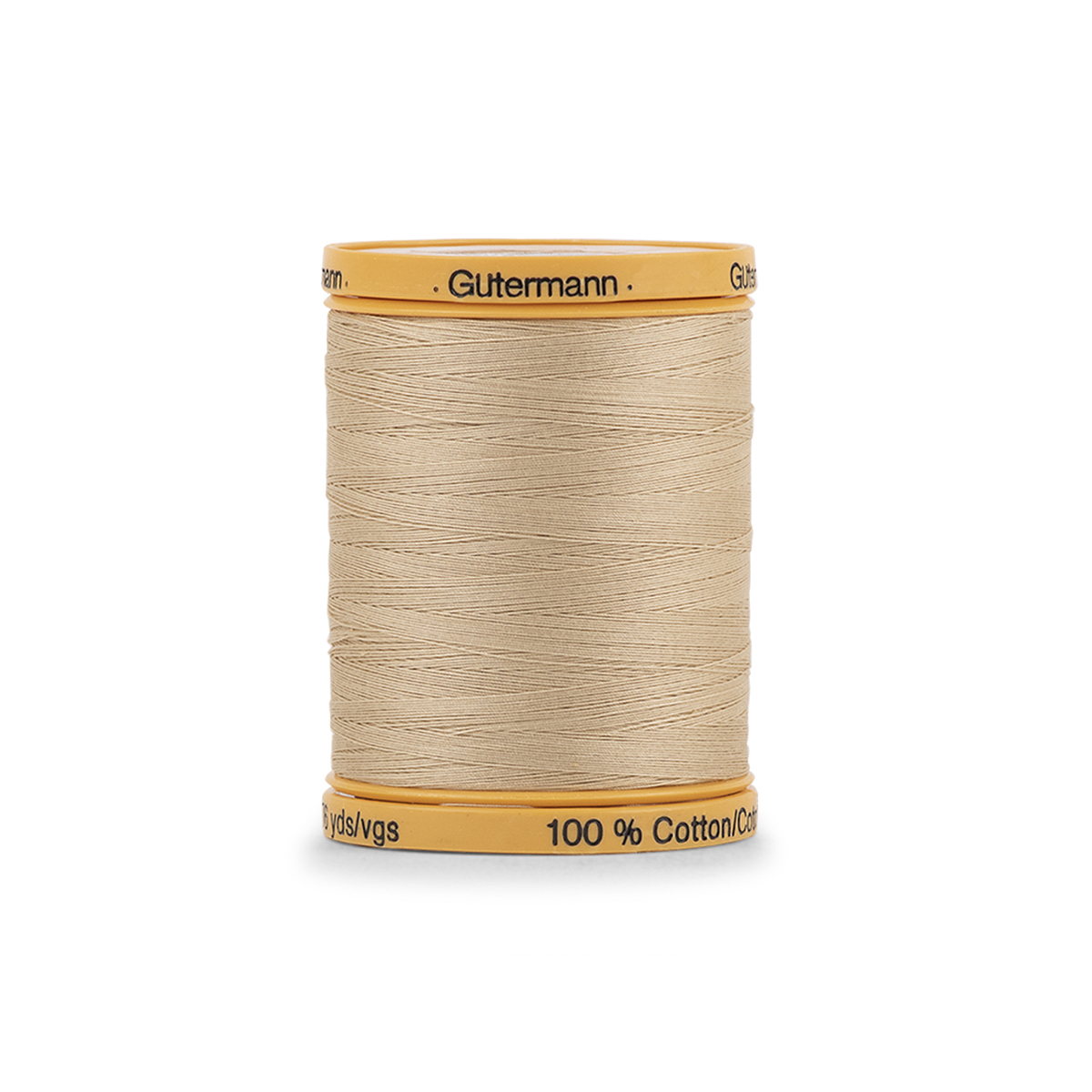 Gutermann 50 WT Natural All-Purpose 100% Cotton Thread - Tex 20