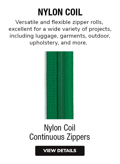 Nylon Coil Continuous Zipper Rolls