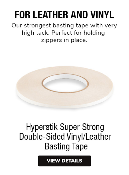 Hyperstik Super Strong Double-Sided Vinyl_Leather Basting Tape