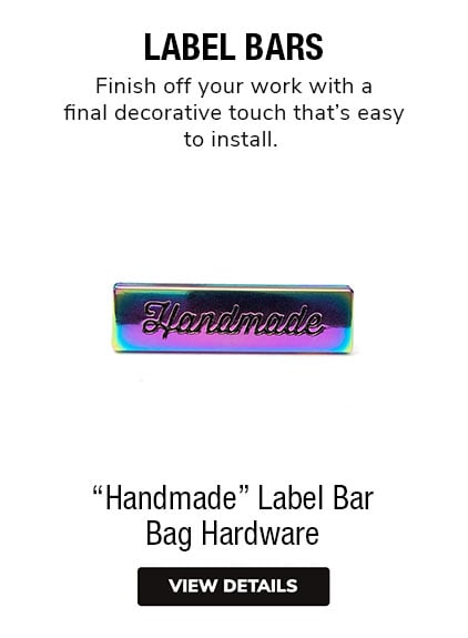 Label Bars | Finish off your work with a decorative touch that's easy to install. 