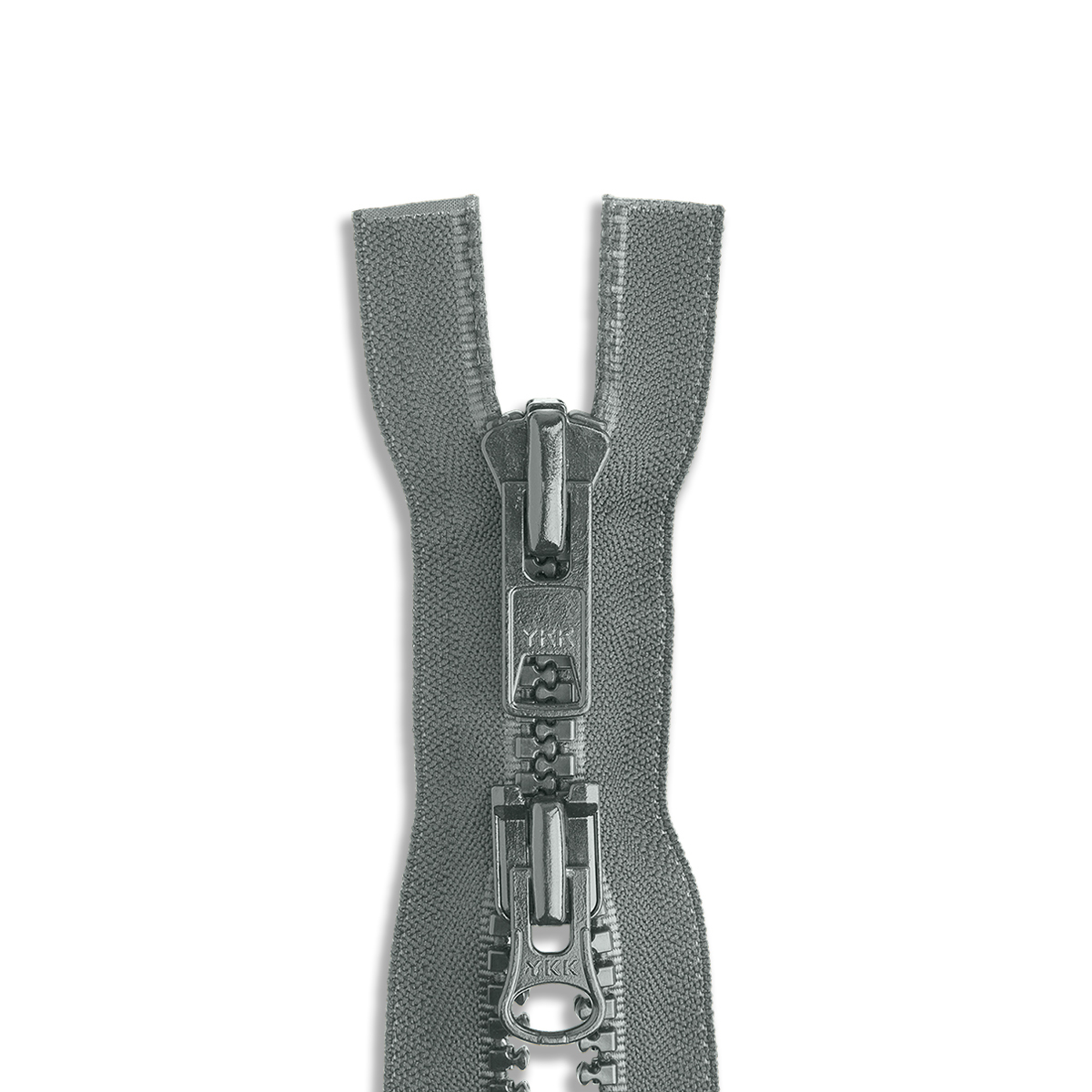 YKK 10 Molded Plastic Two Way Jacket Zippers WAWAK