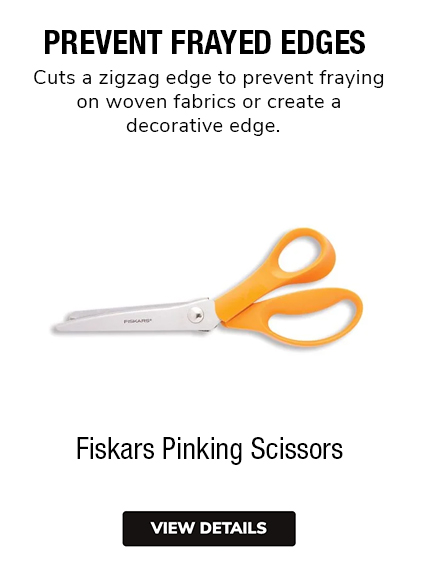 Fiskars Pinking Shears  Oil and Cotton – Oil & Cotton