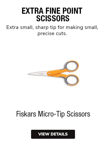 Fiskars 194810 Micro-Tip Embroidery Scissors - 5