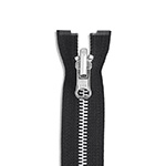 Reversible Aluminum Jacket Zippers | Reversible Separating Aluminum Jacket Zippers | Reversible YKK Aluminum Jacket Zippers