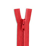 One-Way Plastic Jacket Zippers | 1 Way Separating Plastic Jacket Zippers | One-Way YKK Plastic Jacket Zippers