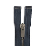 Gunmetal Jacket Zippers
