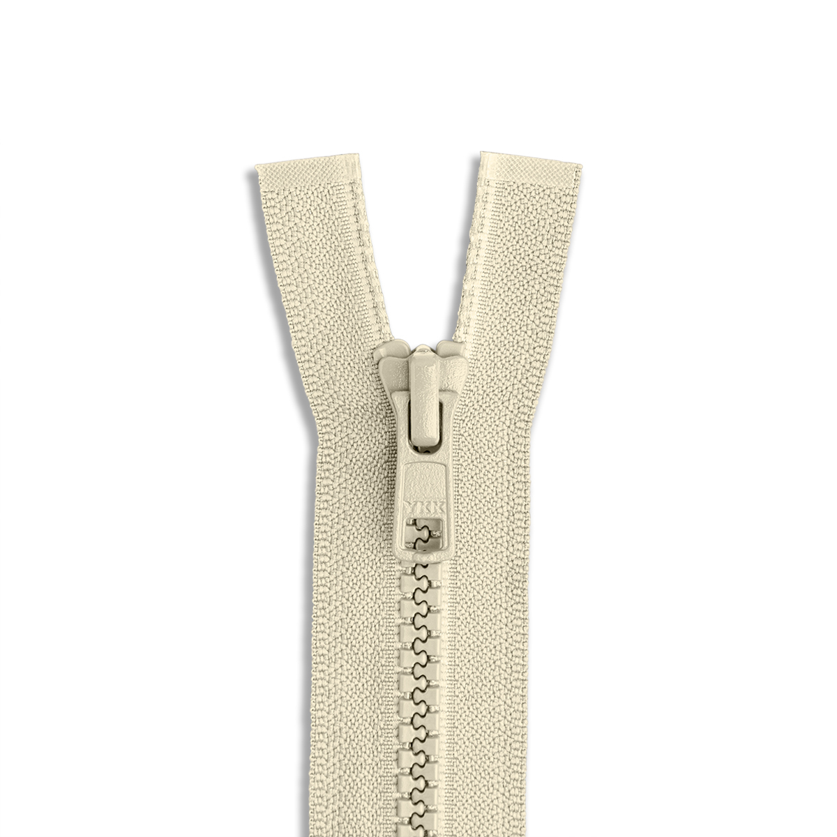 9 Inch YKK Black Non Separating Pocket Zipper | Single Pull 