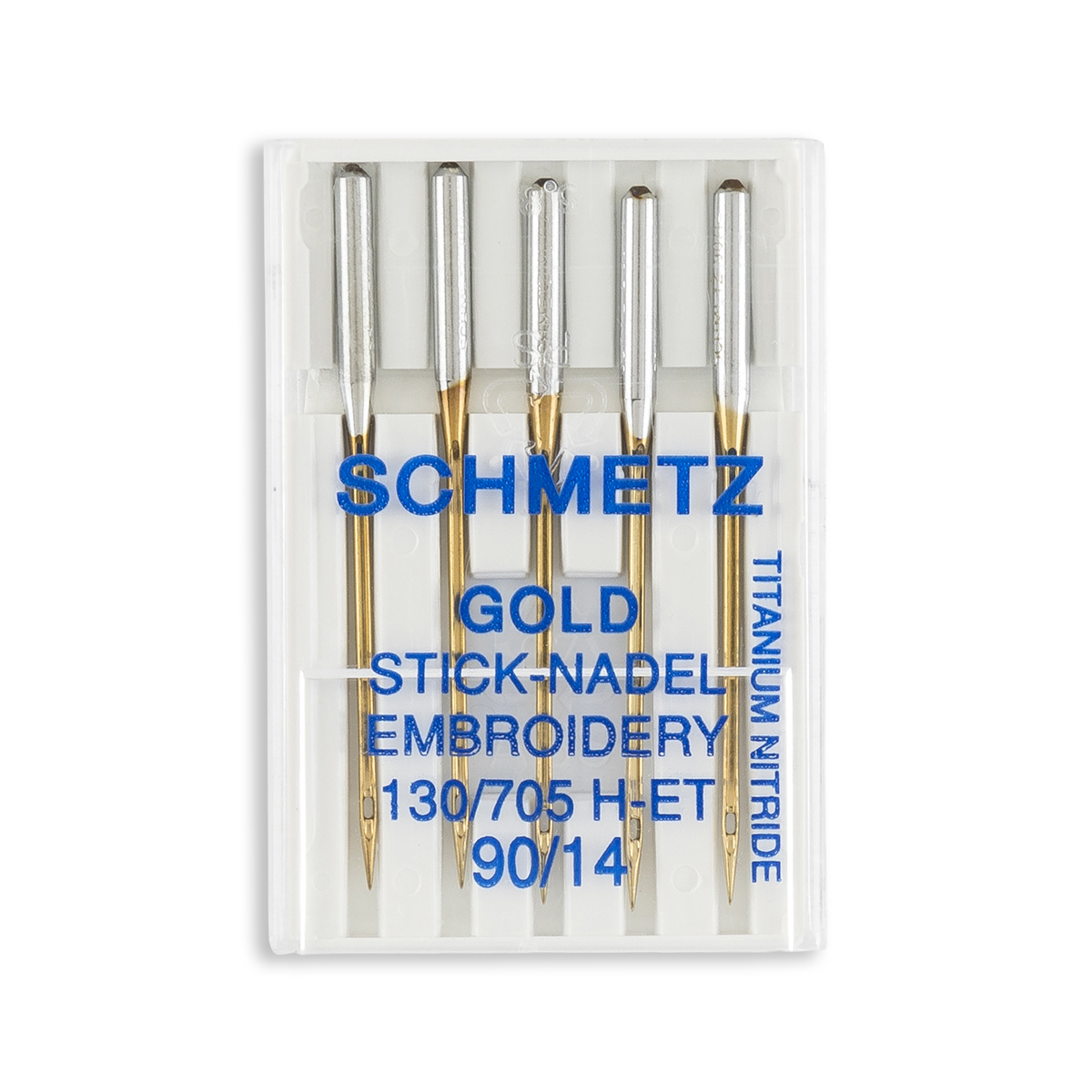 Schmetz Quilting Home Machine Needles - Size 11 & 14 - 15x1, 130/705 H-Q -  5/Pack - WAWAK Sewing Supplies