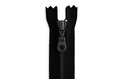 Black Oxide YKK Bag Zipper