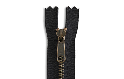 YKK #4.5 Brass Long Pull Bag Zippers | WAWAK YKK #4.5 Brass Long Pull Bag Zippers | WAWAK