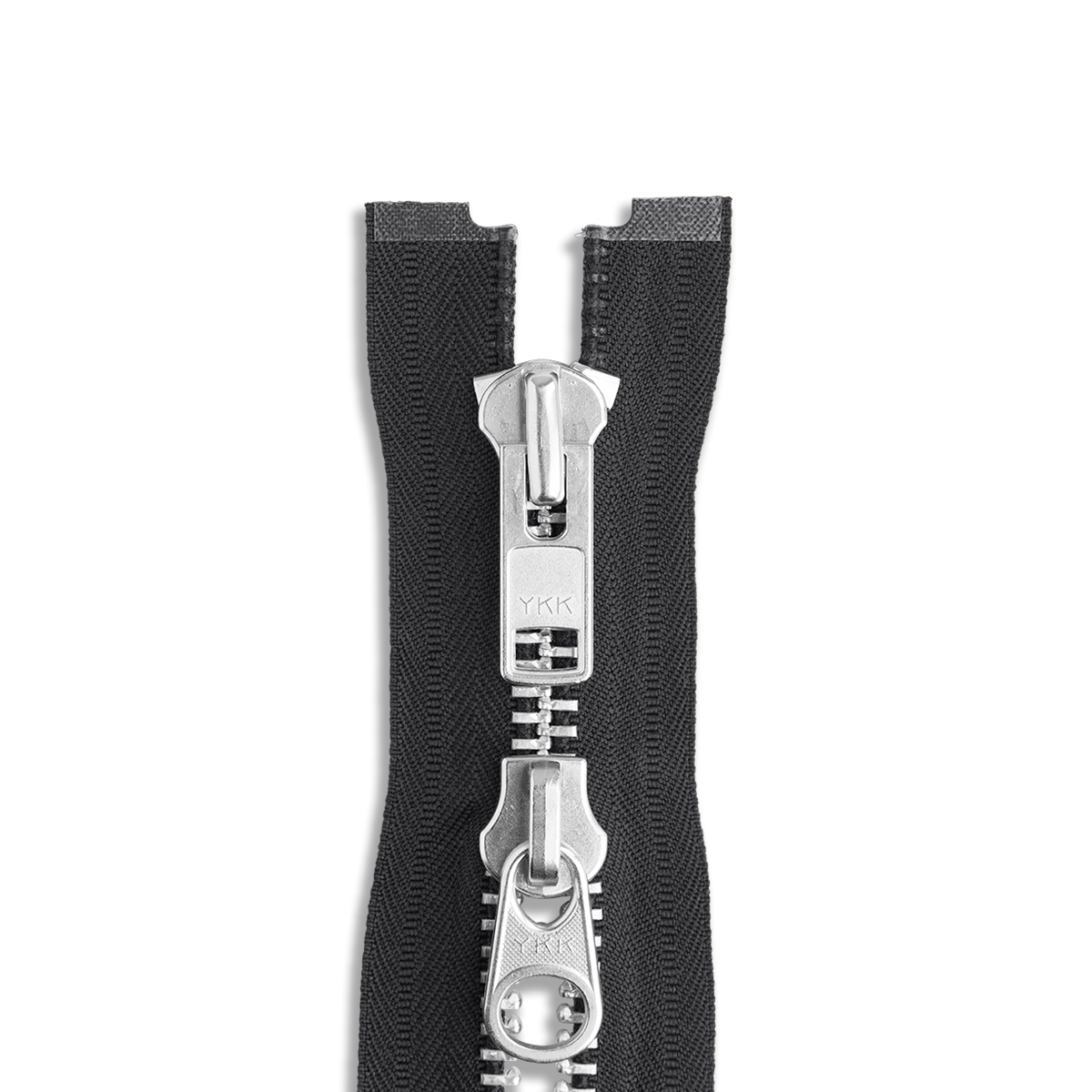 YKK 10 Aluminum Two Way Jacket Zippers WAWAK