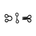 Standard Hook and Eyes | Hook Bar and Eyes | Hooks Eyes Bars Sets for Sewing