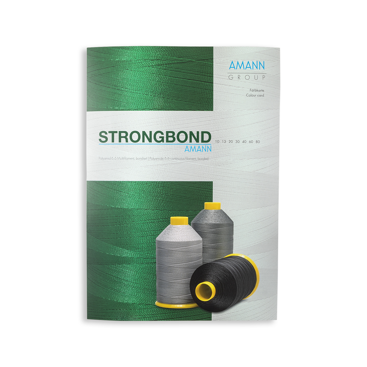 amann strongbond nylon bonded thread color chart