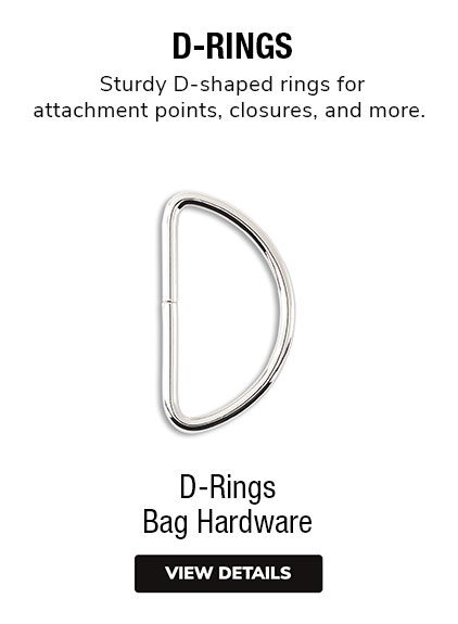 D Rings | Bag Hardware | Bag Strap D Rings