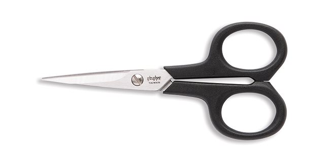 Gingher Double-Curved Embroidery Scissors - 6