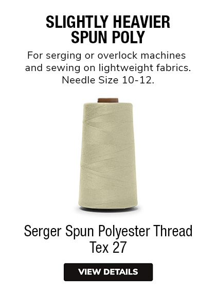 Polyester Serger Thread Tex 27