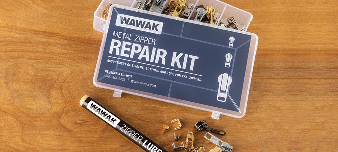 WAWAK Zipper Repair Kits | Zipper Tops & Bottoms | Zipper Pliers