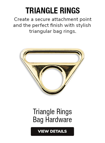 Triangle Rings | Triangle Rings for Bag Straps | Triangle Rings for Bag & Purse Construction