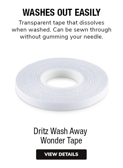 Dritz Wash Away Wonder Tape - 1/4 x 10 yds. - WAWAK Sewing Supplies