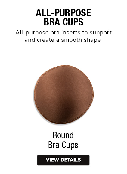 Round Bra Cups