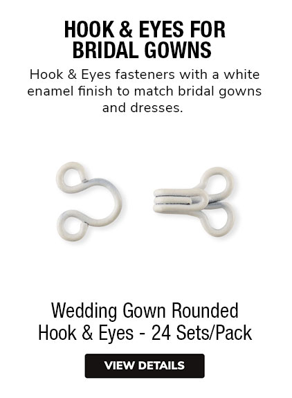 Wedding Gown Hook & Eyes