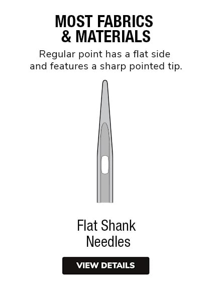 Flat Shank Industrial Sewing Machine Needle