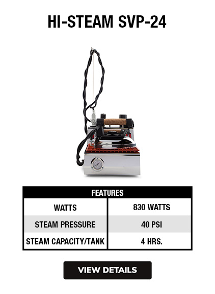 Hi-Steam SVP-24 Steam Iron and Mini Boiler