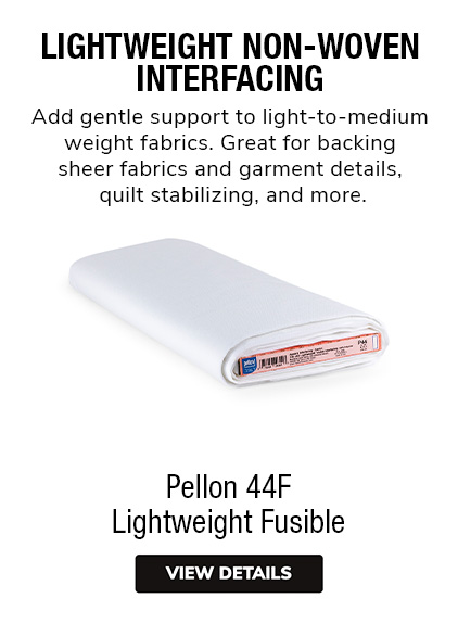 Pellon #SF101 Shape Flex Fusible Interfacing (By The Yard)