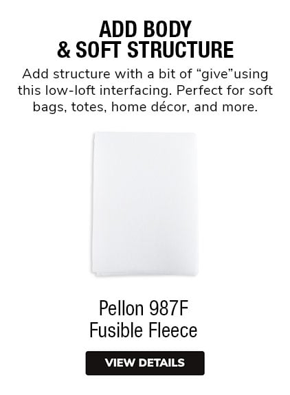 Pellon 987F Fusible Polyester Interfacing - WAWAK Sewing Supplies