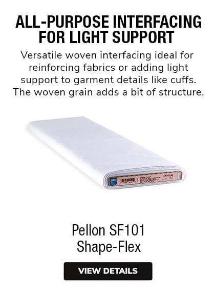 Pellon® SF101 Fusible Shape-Flex® – Beans and Stitches