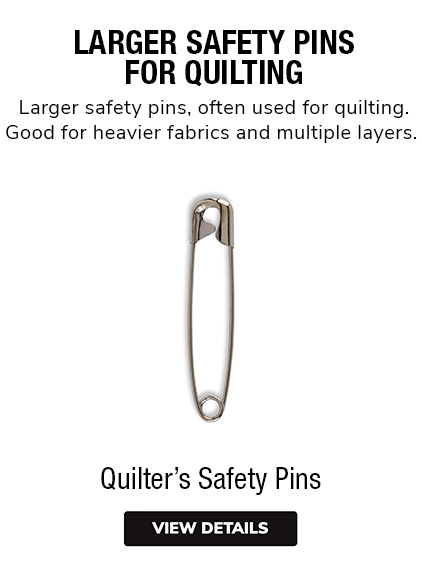 Quilter's Safety Pin 