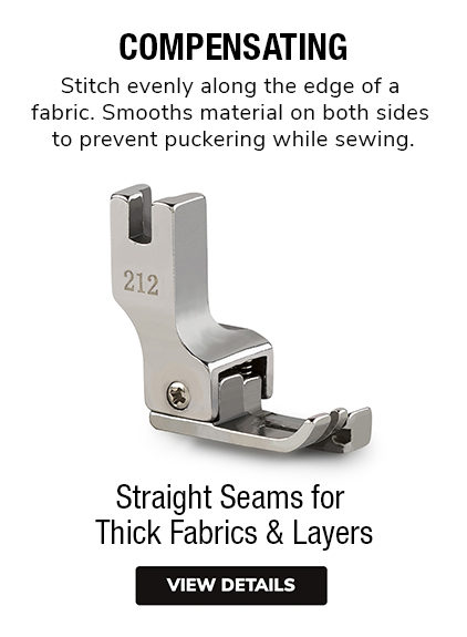 Compensating Foot | Compensating Sewing Machine Feet | Compensating Machine Foot