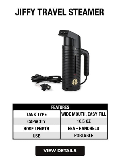 Jiffy ESTEAM Handheld Travel Steamer