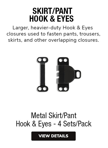 Heavy-Duty Hook & Eyes