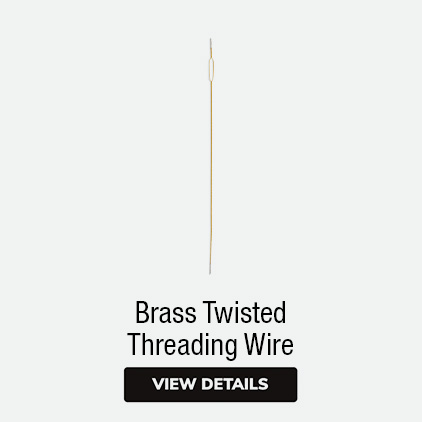 Needle Threaders | Brass Twisted Wire Serger Threader