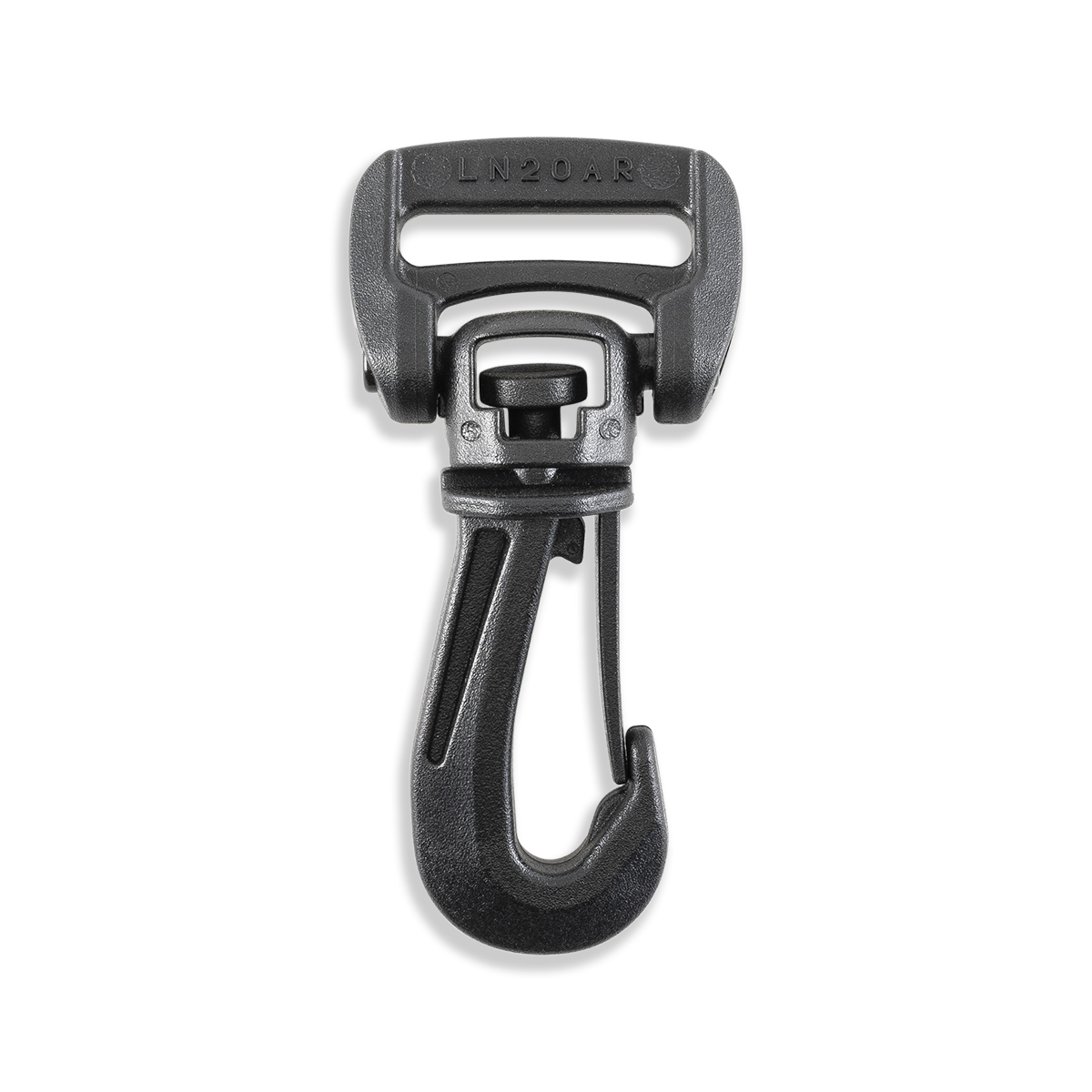 Swivel clearance snap hooks