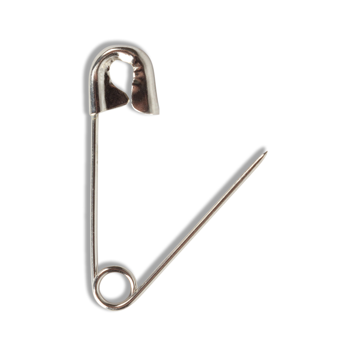 Open Steel Safety Pins - #1 - 1 1/16 - 1,440/Box