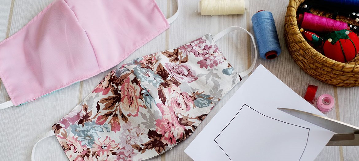 Braided Elastic is a perfect choice for making homemade face masks to help prevent the spread of COVID-19 as recommended by the CDC.